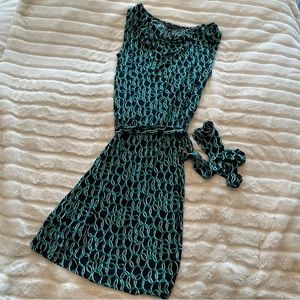 Banana Republic Jersey Geo Belted Dress